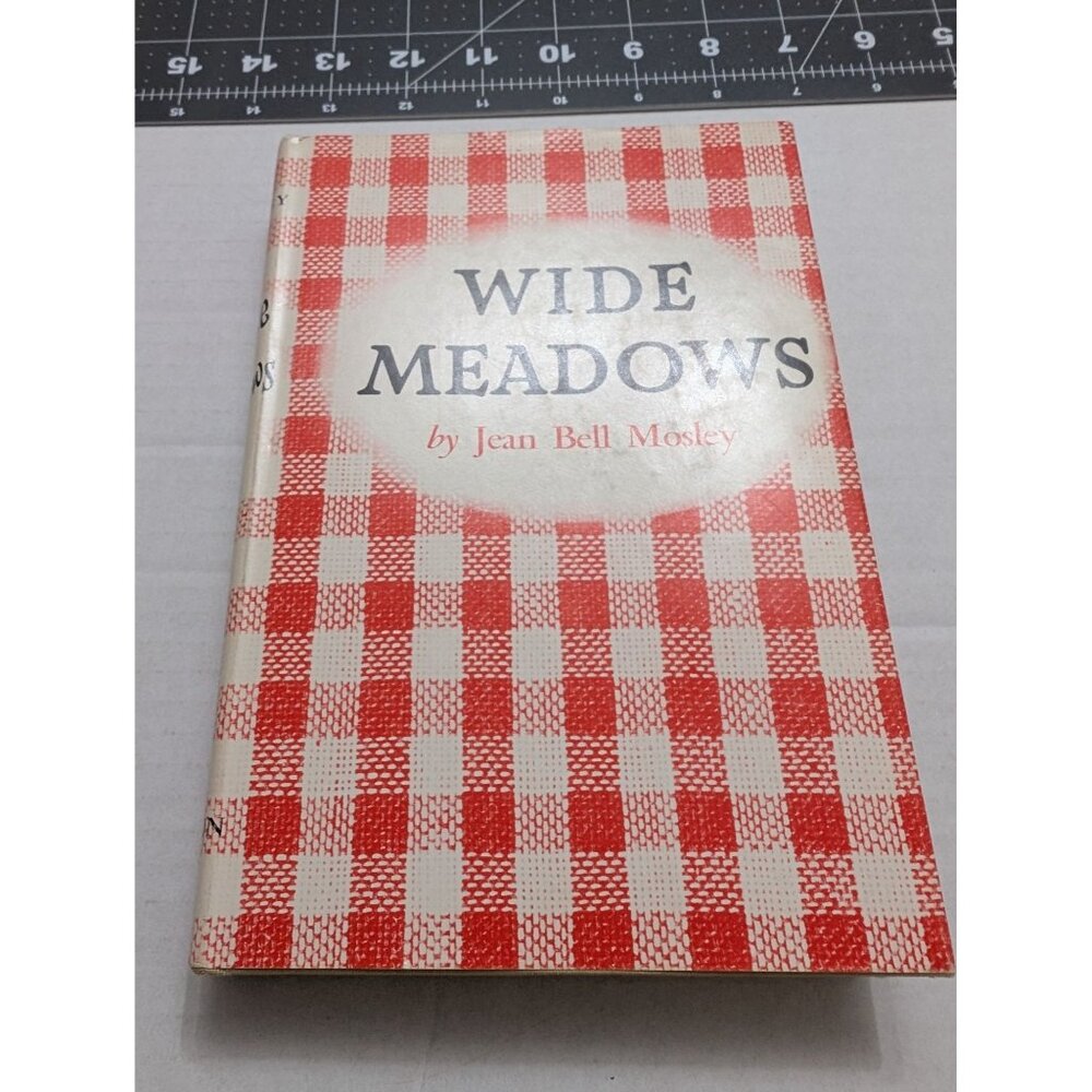 Wide Meadows Jean Bell Molsey hardcover 1960 w/ dust jacket farm stories humor